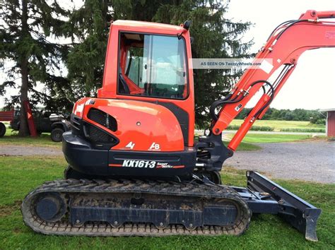 2007 kubota kx161-3 mini excavator|kubota kx161 3 specs.